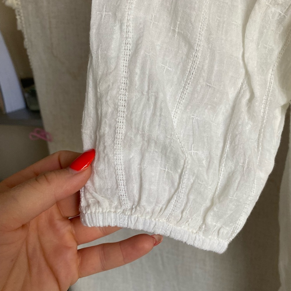 Cleobella White Off-Shoulder Mini Dress - Picture 4 of 13
